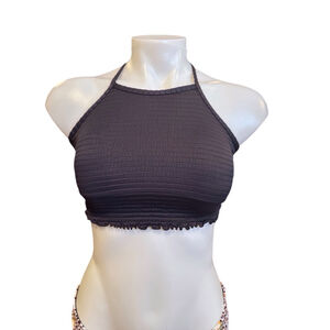 Women's Salt + Cove Black Halter Top Size XS